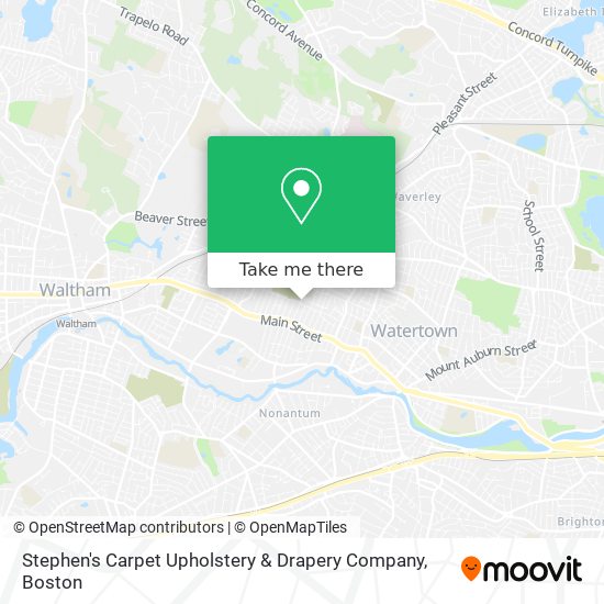 Mapa de Stephen's Carpet Upholstery & Drapery Company