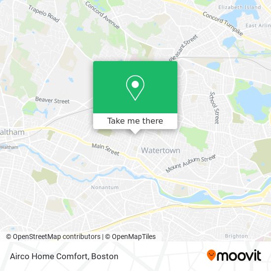 Airco Home Comfort map