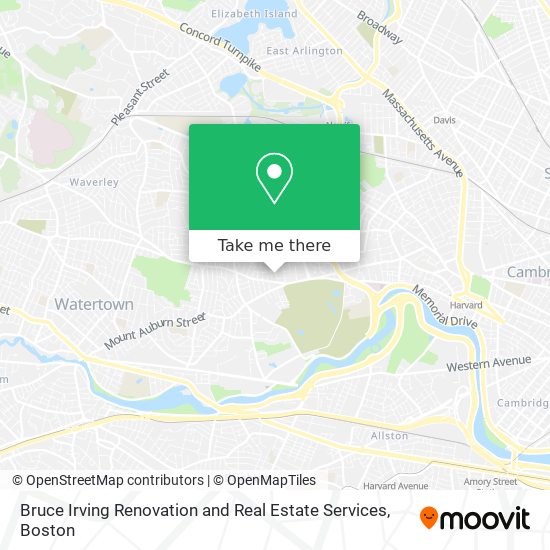 Mapa de Bruce Irving Renovation and Real Estate Services