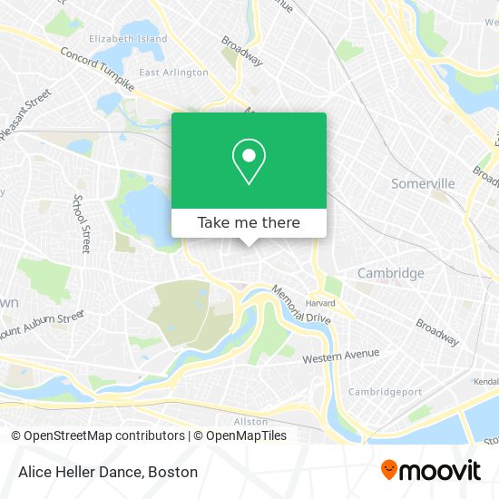 Alice Heller Dance map