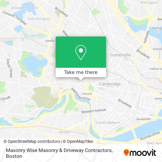 Masonry Wise Masonry & Driveway Contractors map