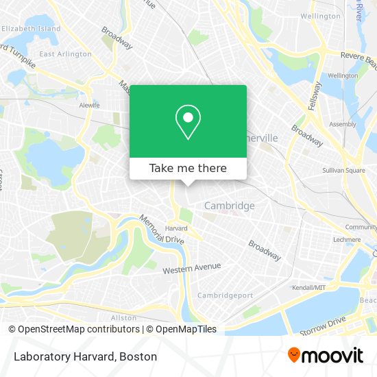 Laboratory Harvard map