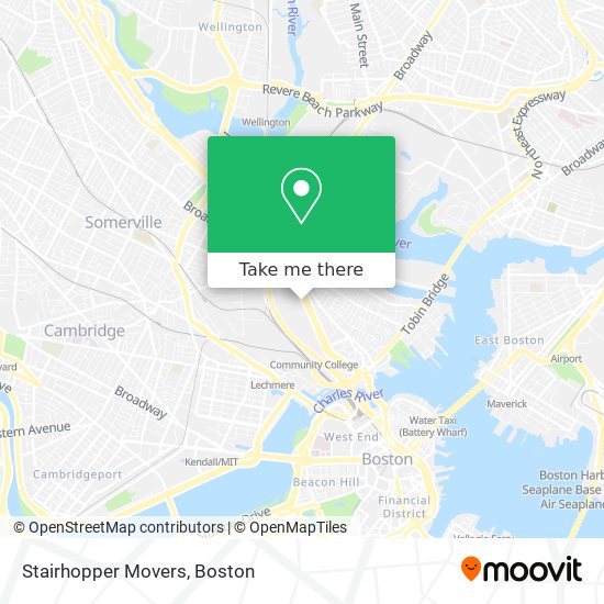Mapa de Stairhopper Movers