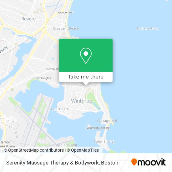 Serenity Massage Therapy & Bodywork map