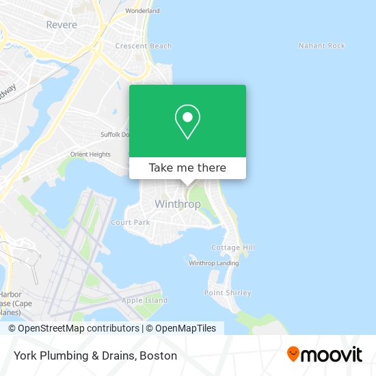 York Plumbing & Drains map