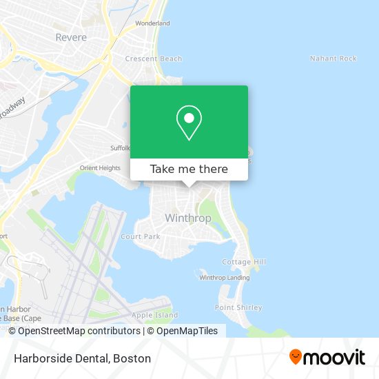 Mapa de Harborside Dental