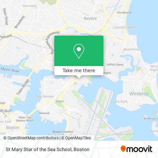 Mapa de St Mary Star of the Sea School