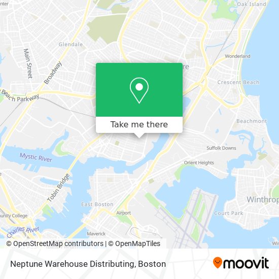 Neptune Warehouse Distributing map