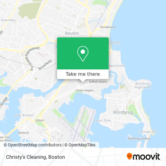 Mapa de Christy's Cleaning