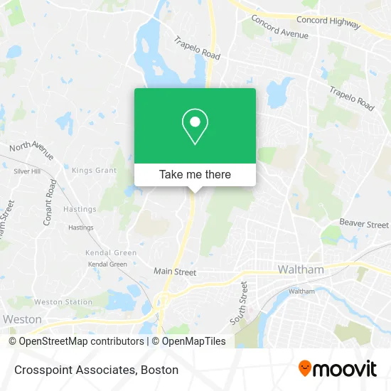 Crosspoint Associates map