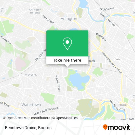 Beantown Drains map