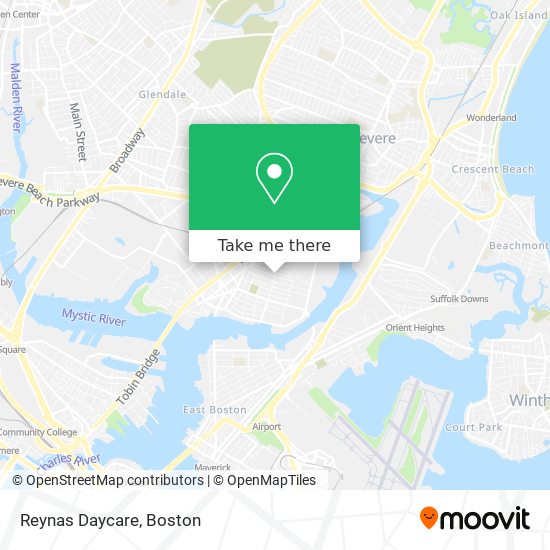 Reynas Daycare map