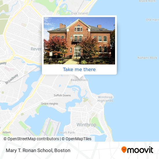 Mapa de Mary T. Ronan School