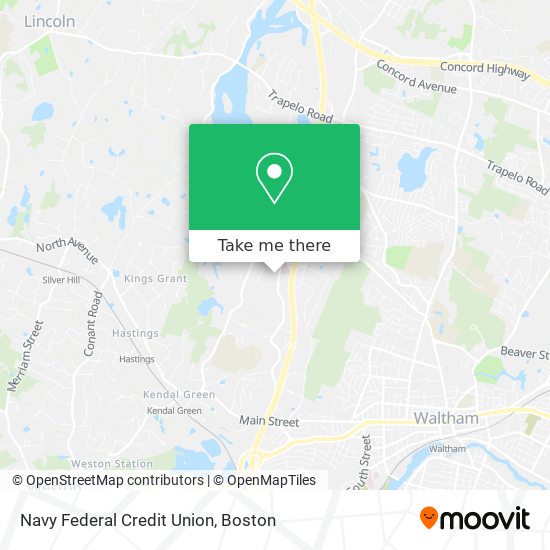 Navy Federal Credit Union map