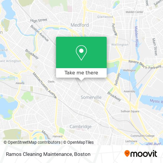 Ramos Cleaning Maintenance map