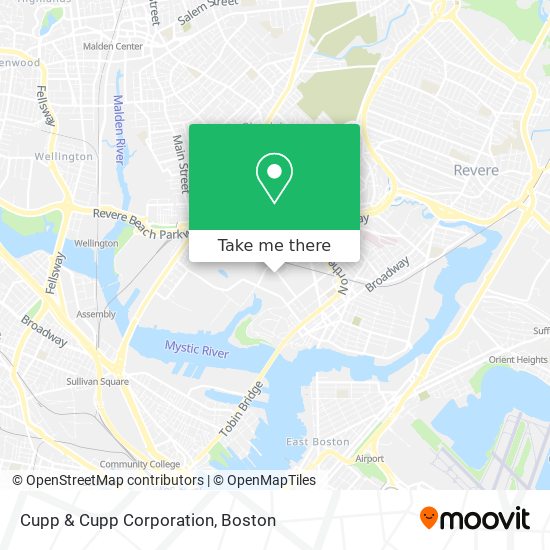 Cupp & Cupp Corporation map