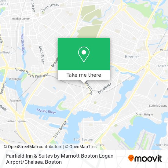 Fairfield Inn & Suites by Marriott Boston Logan Airport / Chelsea map