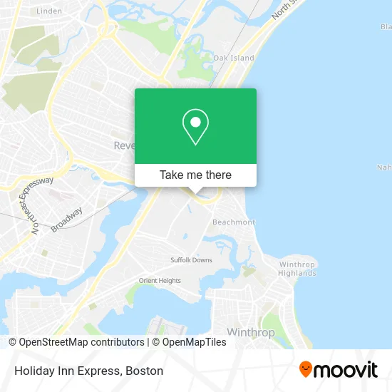 Holiday Inn Express map