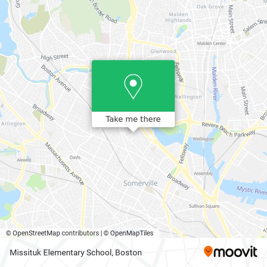 Mapa de Missituk Elementary School