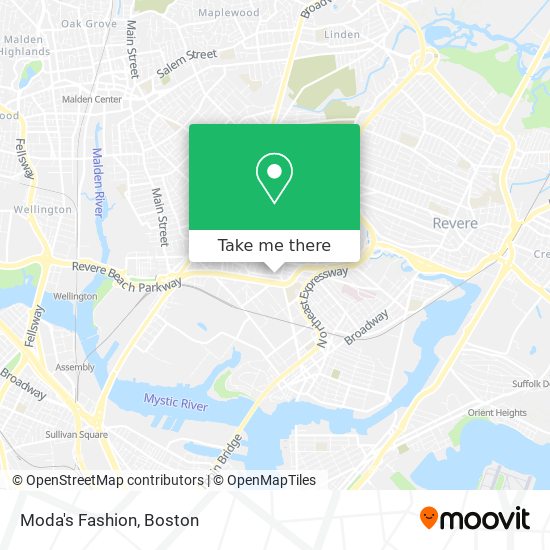 Moda's Fashion map