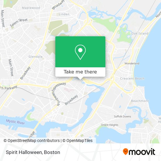 Spirit Halloween map