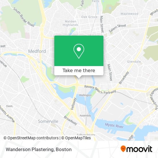 Wanderson Plastering map