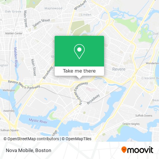 Nova Mobile map