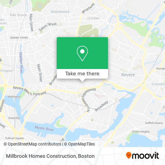 Millbrook Homes Construction map