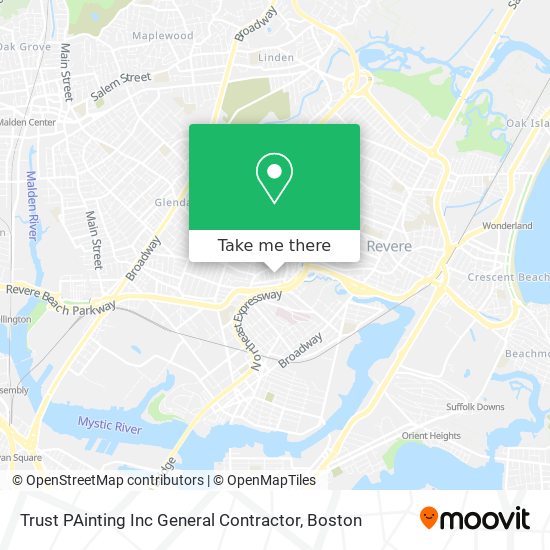 Mapa de Trust PAinting Inc General Contractor