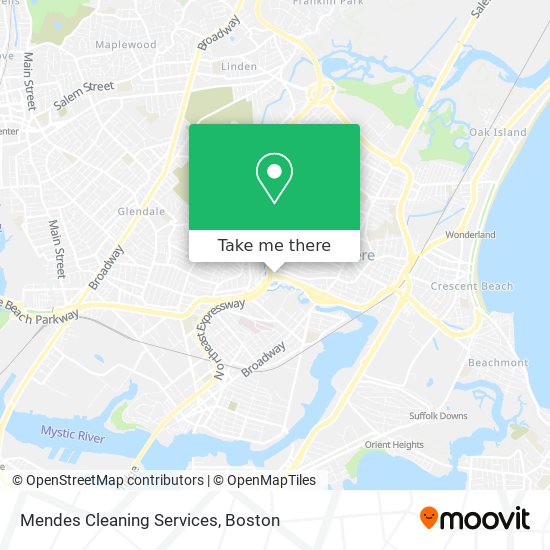 Mapa de Mendes Cleaning Services