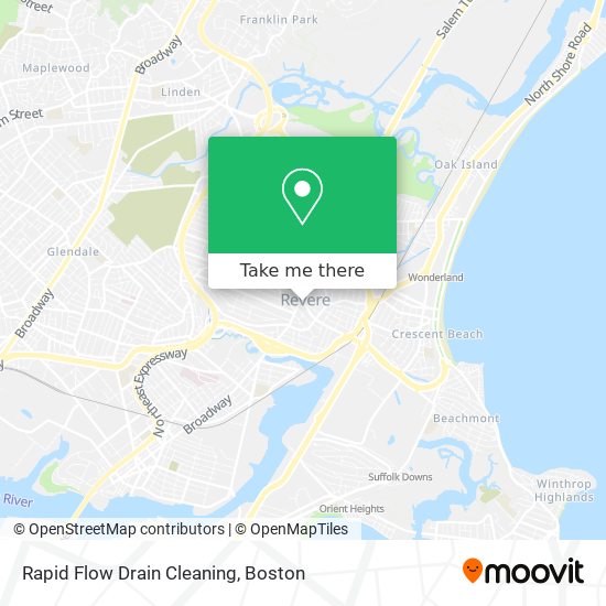 Rapid Flow Drain Cleaning map