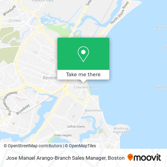 Mapa de Jose Manuel Arango-Branch Sales Manager