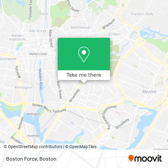 Boston Force map