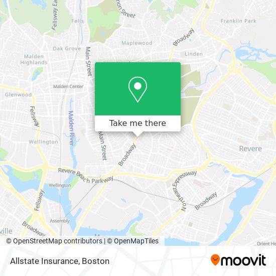 Allstate Insurance map