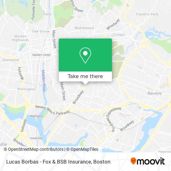 Mapa de Lucas Borbas - Fox & BSB Insurance