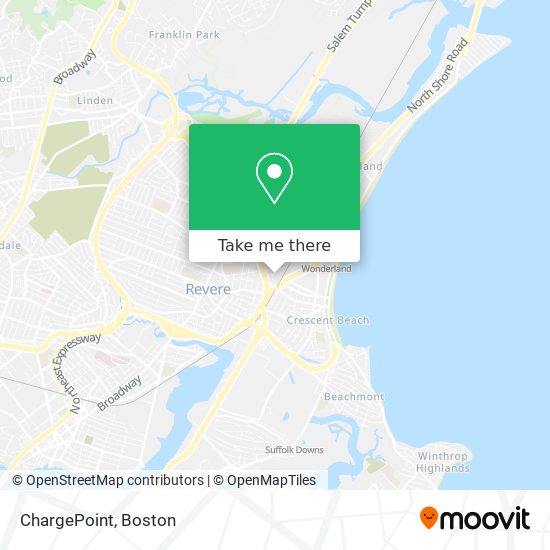 ChargePoint map