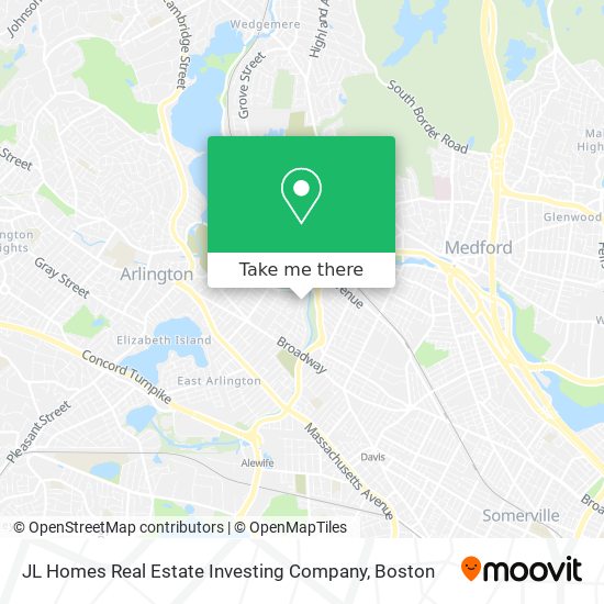 JL Homes Real Estate Investing Company map