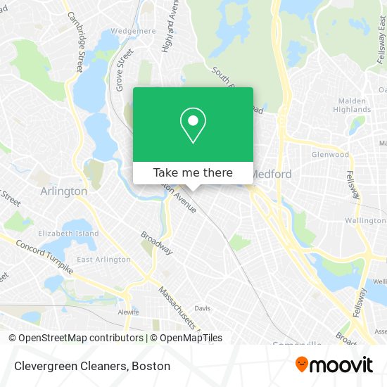 Mapa de Clevergreen Cleaners