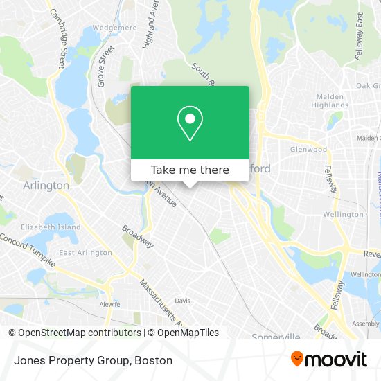 Jones Property Group map