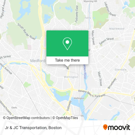 Jr & JC Transportation map