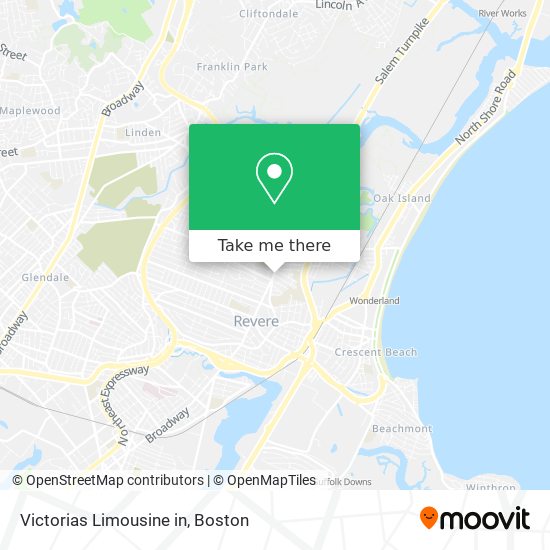 Victorias Limousine in map