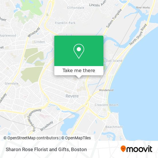 Sharon Rose Florist and Gifts map