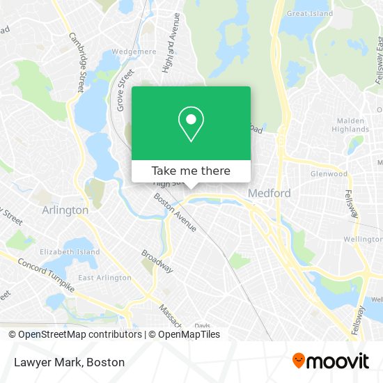 Mapa de Lawyer Mark
