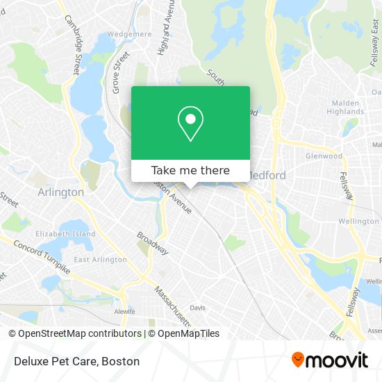 Deluxe Pet Care map