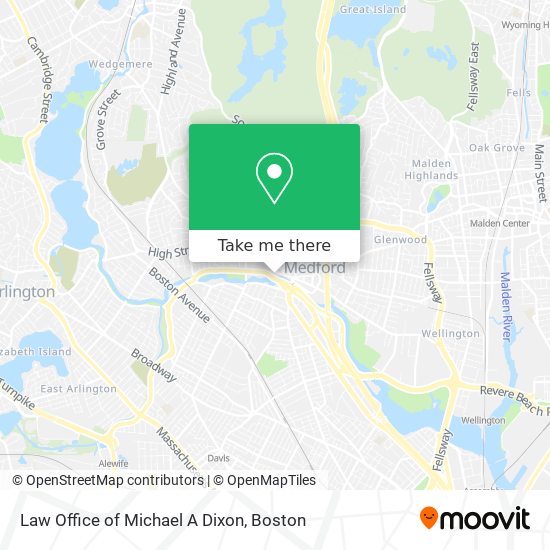 Law Office of Michael A Dixon map