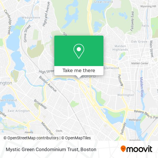 Mystic Green Condominium Trust map