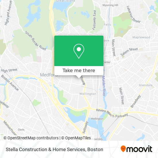 Mapa de Stella Construction & Home Services