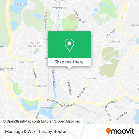 Mapa de Massage & Wax Therapy