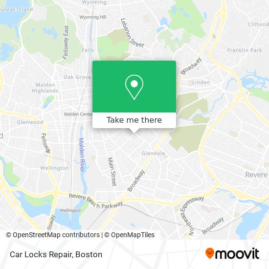 Car Locks Repair map