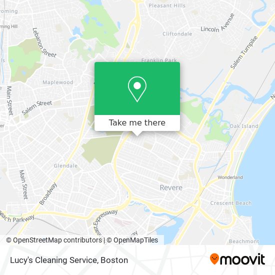 Lucy's Cleaning Service map